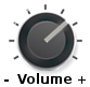 volume knob
